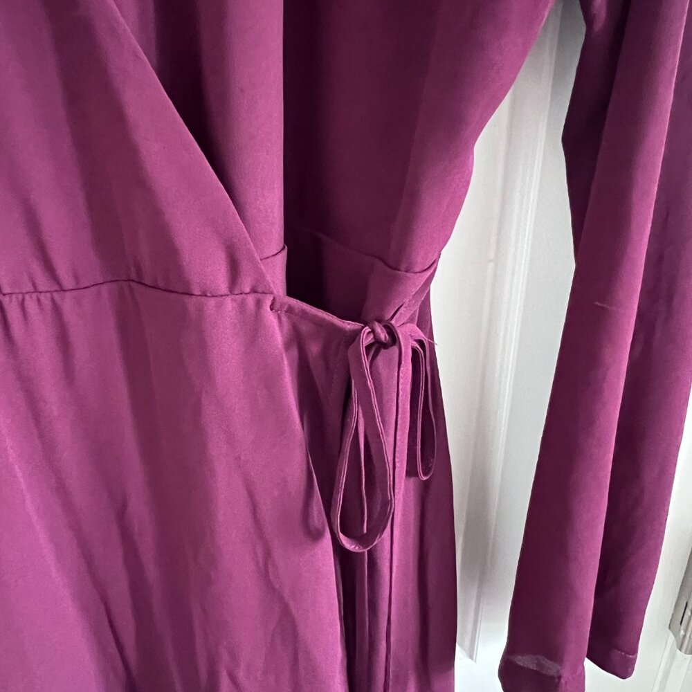 Lush Elly Nordstrom Chiffon Wrap Dress - Picture 5 of 7